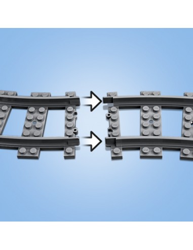 Lego vías - cambios de agujas