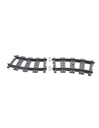 Lego vías - cambios de agujas