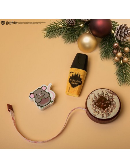 Calendario de adviento cinereplicas harry potter mapa del merodeador