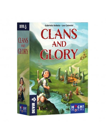 Juego de cartas clans and glory