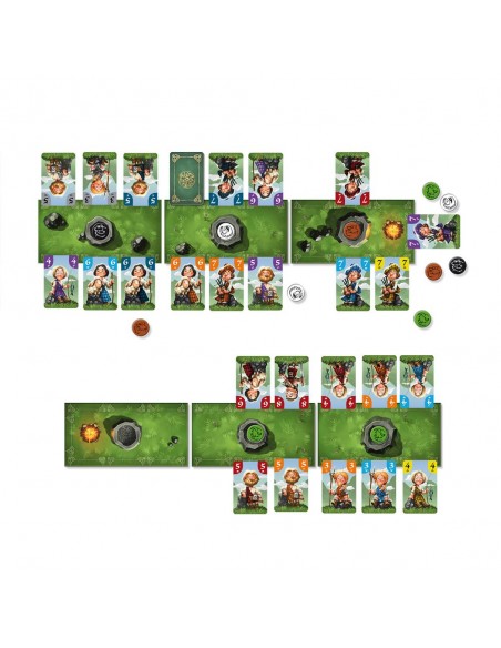 Juego de cartas clans and glory Juego de cartas clans and glory