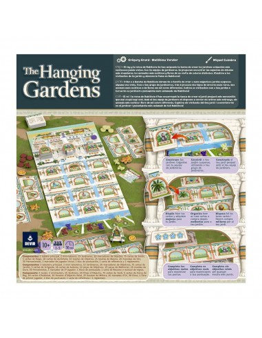 Juego de mesa the hanging gardens