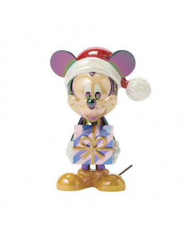 Figura enesco mickey mouse navideño