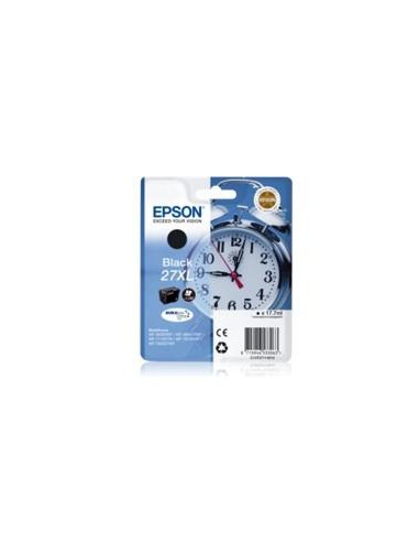 Cartucho tinta epson t271140 27xl negro wf - 3620 - 3460dtwf - dwf - despertador