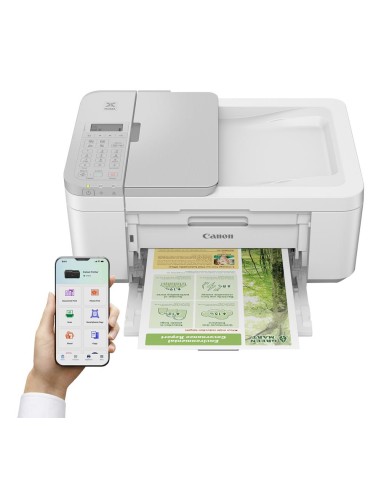 Multifuncion canon pixma tr4756i inyeccion color fax a4 wifi duplex impresion blanca