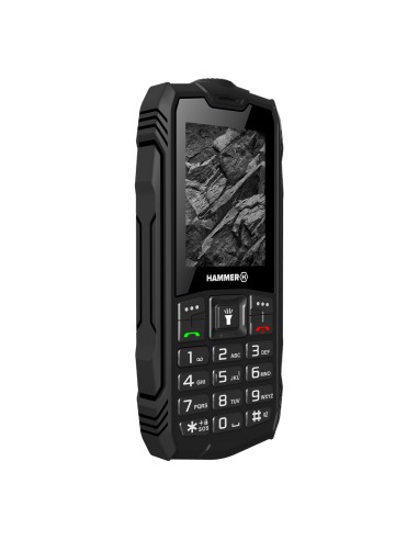Telefono movil rugerizado hammer rock 2.4 pulgadas - 0.3mpx - 2g