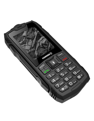 Telefono movil rugerizado hammer rock 2.4 pulgadas - 0.3mpx - 2g