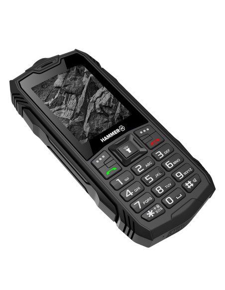 Telefono movil rugerizado hammer rock 2.4 pulgadas - 0.3mpx - 2g Telefono movil rugerizado hammer rock 2.4 pulgadas - 0.3mpx - 2g