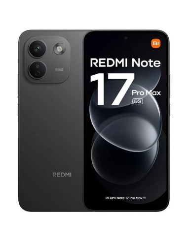 Movil xiaomi redmi note 17 pro max 5g 8 - 512gb negro
