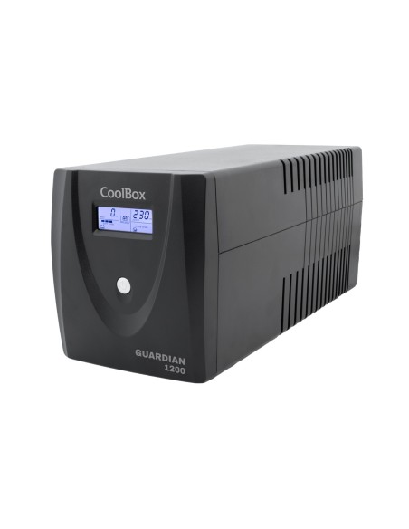 Sai coolbox guardian - 3 1200va lcd 4 enchufes schuko