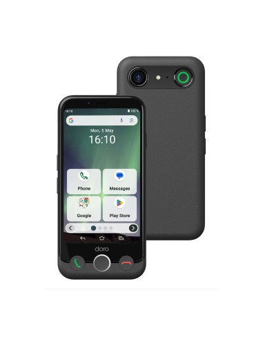 Telefono movil smartphone doro aurora a30 4g - 6gb - 128gb - 6.1 pulgadas - graphite