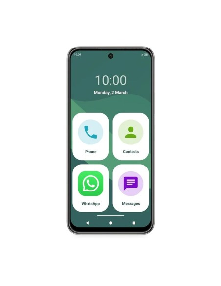 Movil spc zeus 2 elite 8 - 128gb plata