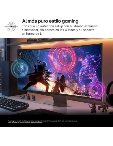 Monitor curvo gaming lg 39gx950b - b 38.6 pulgadas 5k2k 165hz