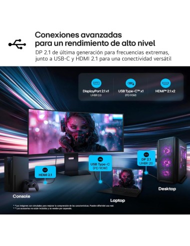 Monitor curvo gaming lg 39gx950b - b 38.6 pulgadas 5k2k 165hz