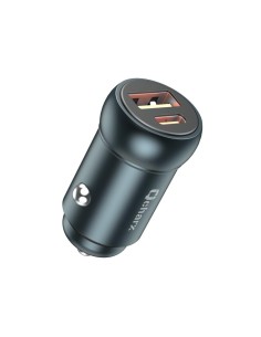 Cargador qcharx nyx coche 30w 1x usb tipo a 1x usb tipo c negro