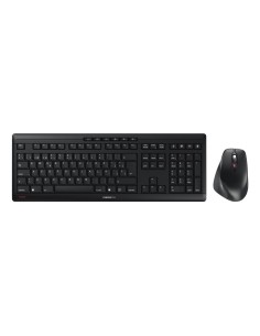 Teclado + raton cherry stream desktop comfort inalambrico negro