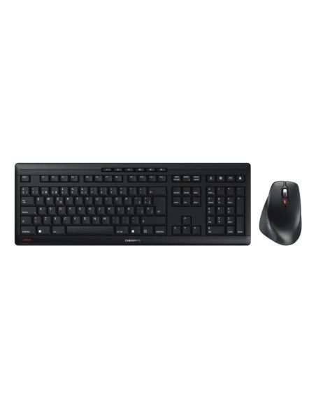 Teclado + raton cherry stream desktop comfort inalambrico negro