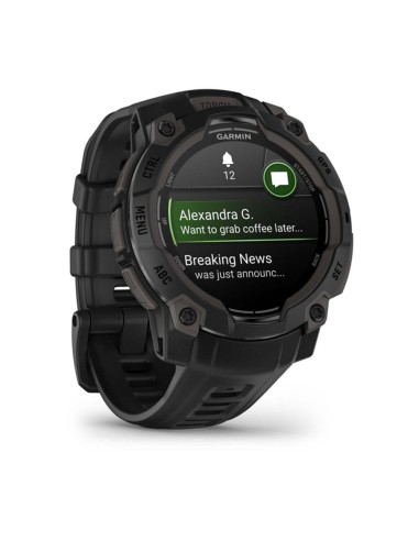 Smartwatch garmin instinct 3 45mm amoled negro correa negra