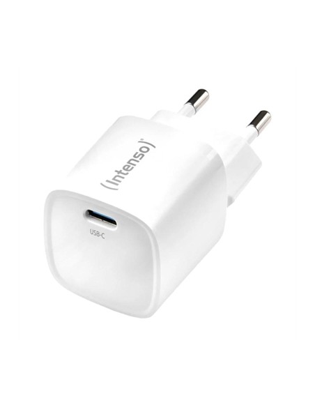 Cargador de pared intenso w30c² gan 30w usb tipo c negro