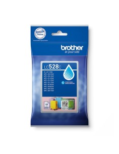 Cartucho tinta brother lc528c azul