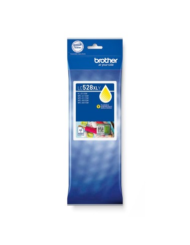 Cartucho tinta brother lc528xly amarillo