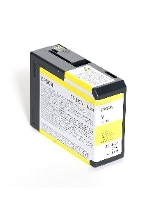 Cartucho tinta epson t5804 amarilla 80ml stylus pro 3800 - 3880