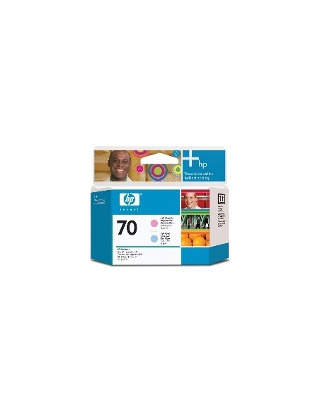 Cabezal impresion hp 70 c9405a cian claro - magenta claro z2100 - z3100 - z3200