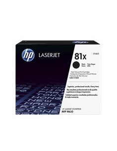 Toner hp cf281x negro nº 81x 25000pag