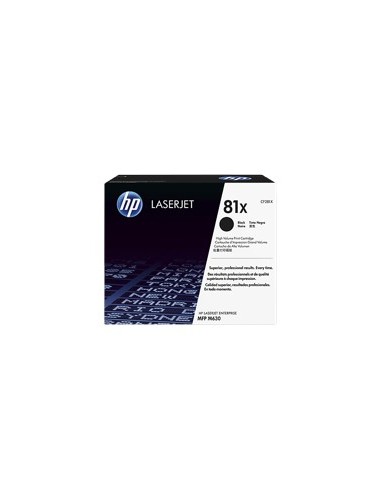 Toner hp cf281x negro nº 81x 25000pag