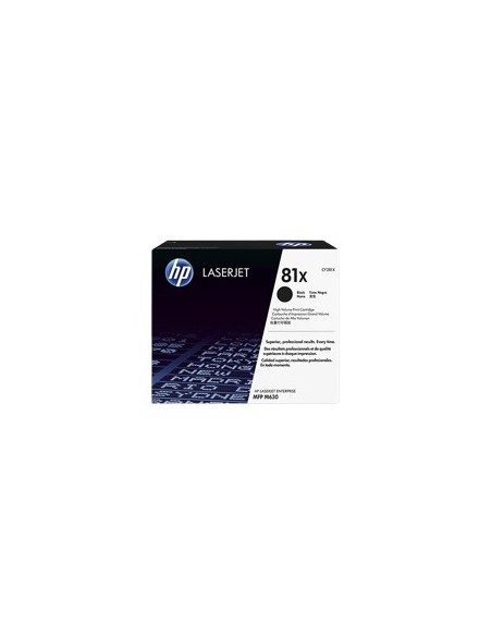 Toner hp cf281x negro nº 81x 25000pag