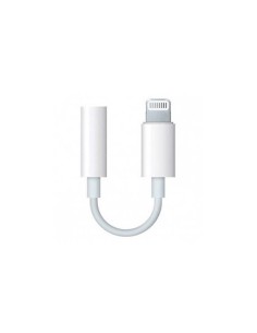 Adaptador apple lightning a jack 3.5mm macho - hembra