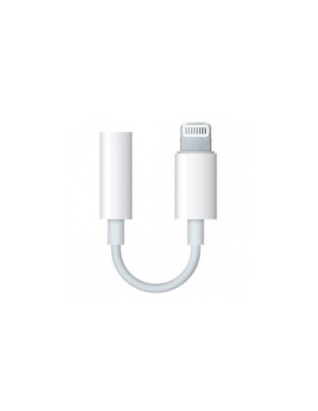 Adaptador apple lightning a jack 3.5mm macho - hembra