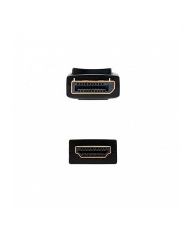 Cable displayport a hdmi nanocable 2m - macho - macho