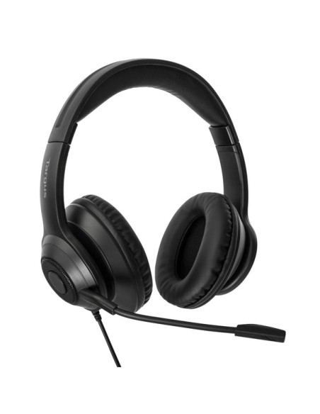 Auriculares stereo targus alambrico negro usb Auriculares stereo targus alambrico negro usb
