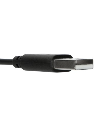 Auriculares stereo targus alambrico negro usb