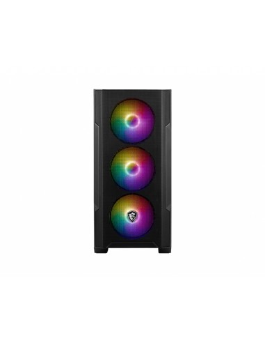 Caja ordenador gaming msi mag forge m100a m - atx 4 x 120mm 1 x usb 3.2 2 x usb 2.0 rgb