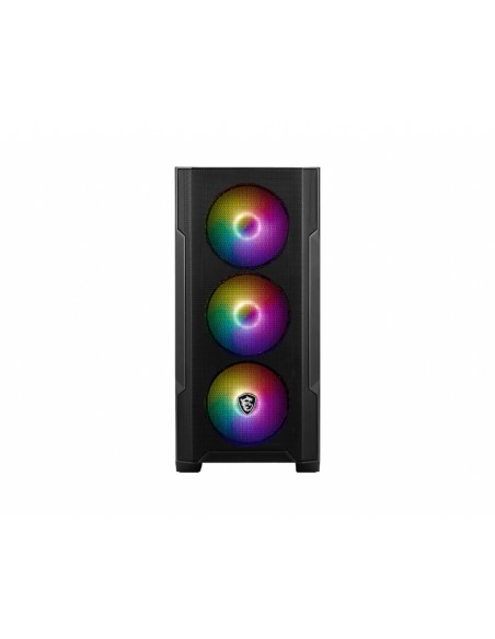 Caja ordenador gaming msi mag forge m100a m - atx 4 x 120mm 1 x usb 3.2 2 x usb 2.0 rgb