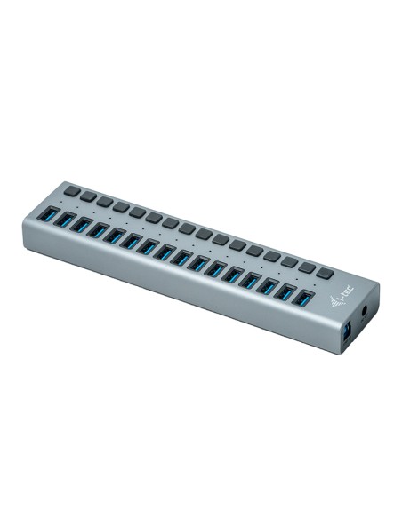 Hub i - tec usb 3.0 de carga con 16 puertos usb 3.0 y adaptador de alimentacion 90w