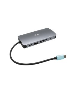 Nano docking station i - tec usb - c 4k con hdmi - vga + lan power delivery 100w