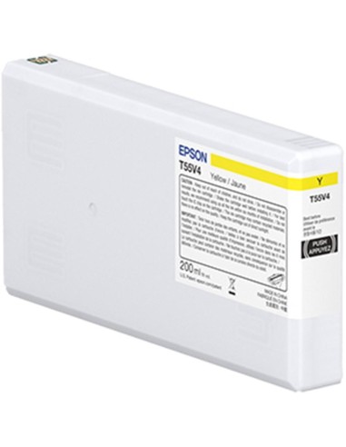 Cartucho tinta epson t55w4 yellow