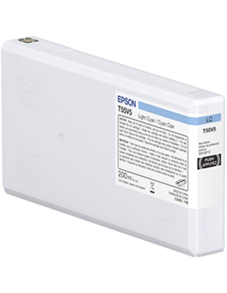 Cartucho tinta epson t55w5 light cyan