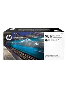 Cartucho tinta hp pagewide 981y negro