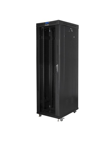 Armario lanberg 19 pulgadas 42u - 600x1000 negro