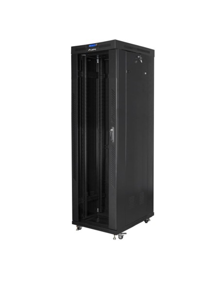 Armario lanberg 19 pulgadas 42u - 600x1000 negro