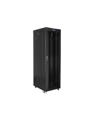 Armario lanberg 19 pulgadas 42u - 600x1000 negro