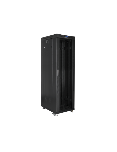 Armario lanberg 19 pulgadas 42u - 600x1000 negro