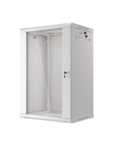 Armario lanberg 19 pulgadas 18u - 600x450 gris