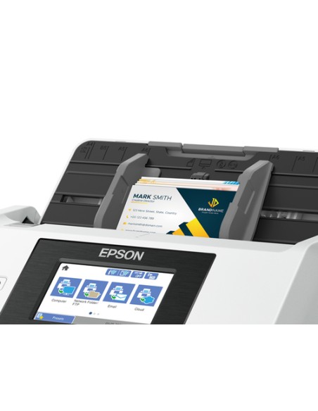 Escaner documental epson worforce ds - 790wn a4 - 45ppm - usb - red - wifi