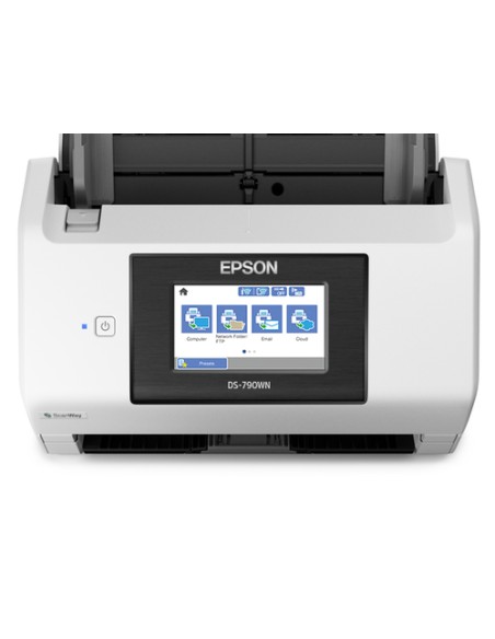 Escaner documental epson worforce ds - 790wn a4 - 45ppm - usb - red - wifi