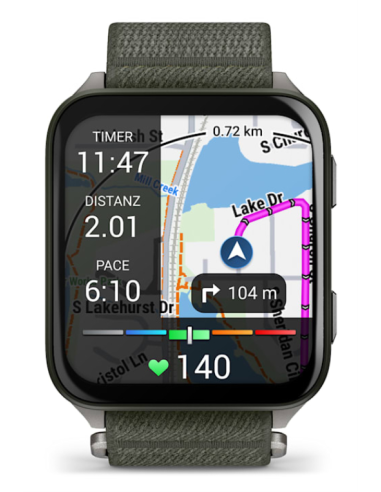 Smartwatch garmin venu x1 amoled 2 pulgadas - gps multisatélite - titanio - 32gb - 8 días de batería